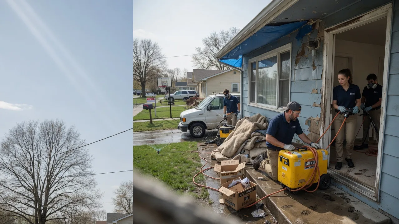 Basement Flood Cleanup in Tyrone, OK near me